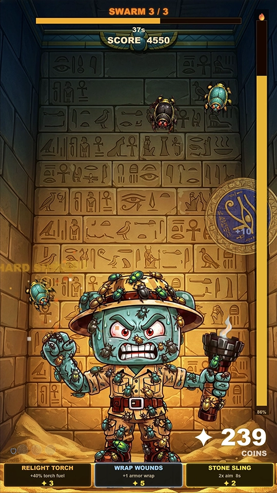 Tomb Swarm: Khepri's Curse screenshot 2